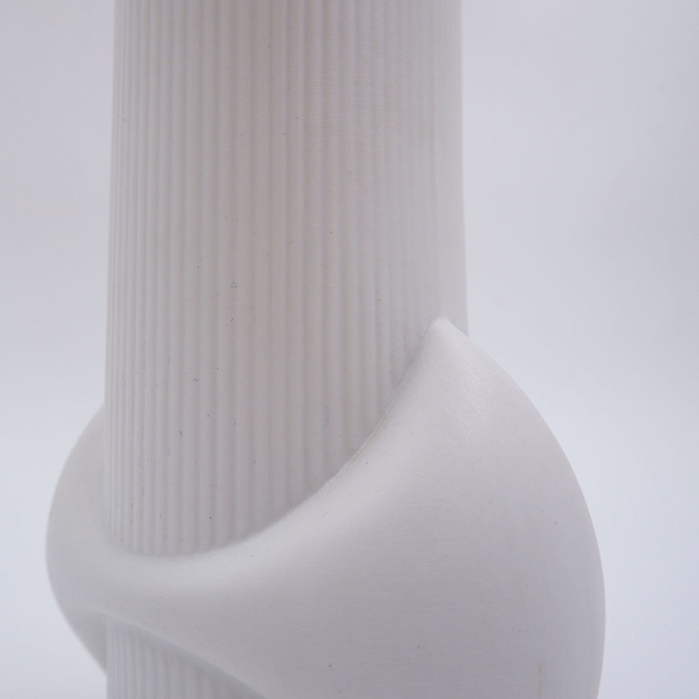 Miniature : Vintage Op Art Relief Vase by Eschenbach 1960s