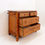 Miniature : Faux Bamboo Dark Pine Chest of Drawers - Late 19th century