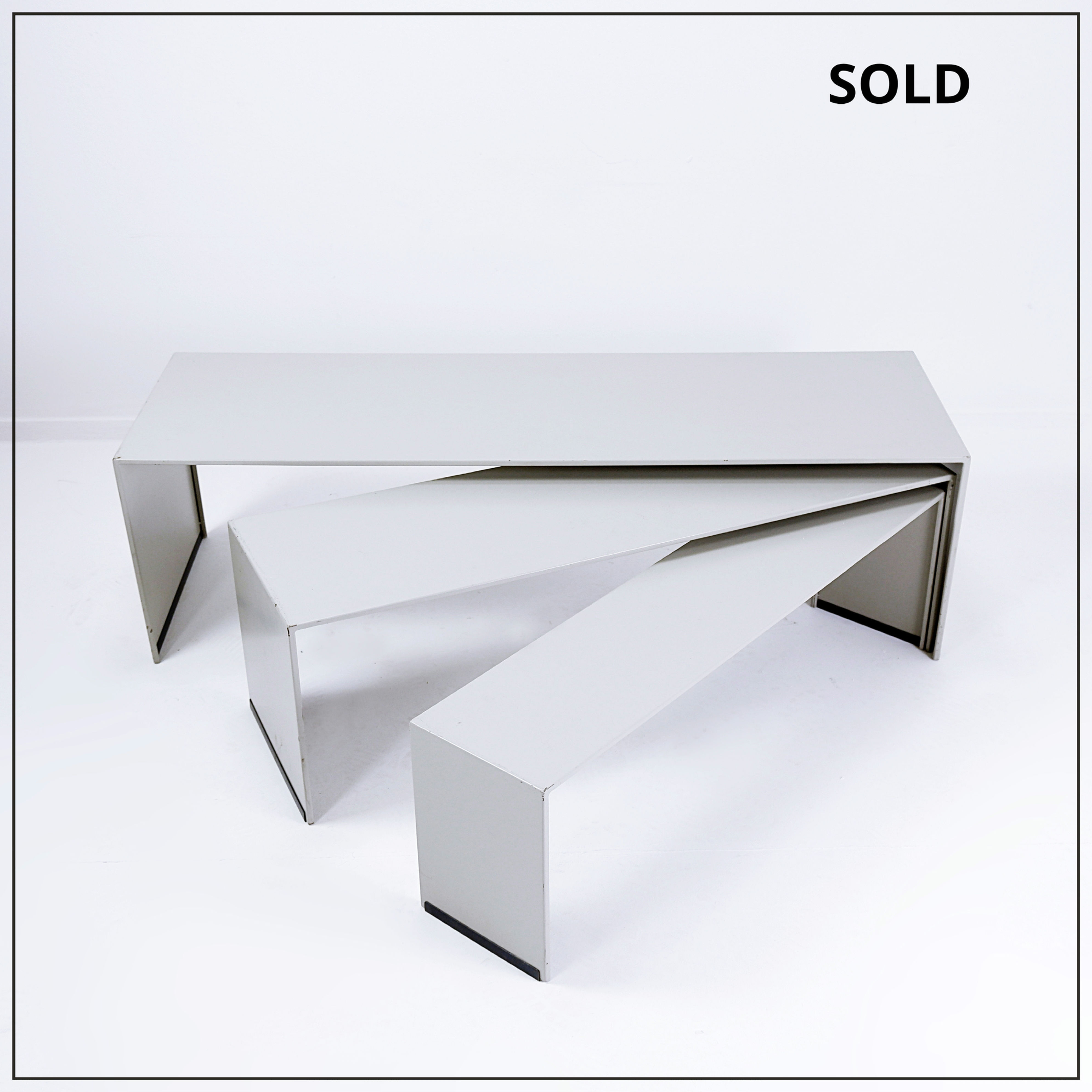 Industrial nesting tables - Side tables