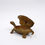 Miniature : Vintage bronze Turtle Trinket Box