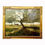 Miniature : Oil On Canvas "animated Landscape" end 19th.c