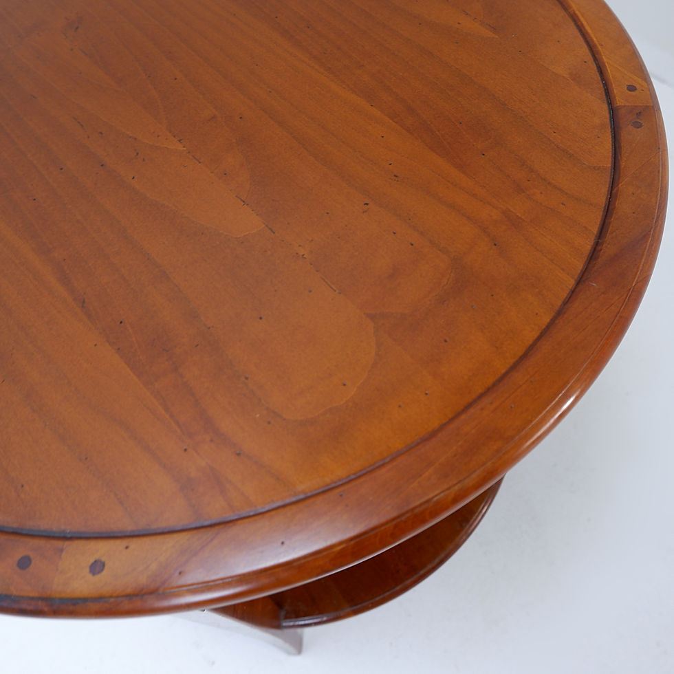Miniature : Pedestal table / Side table with Four drawers 20th