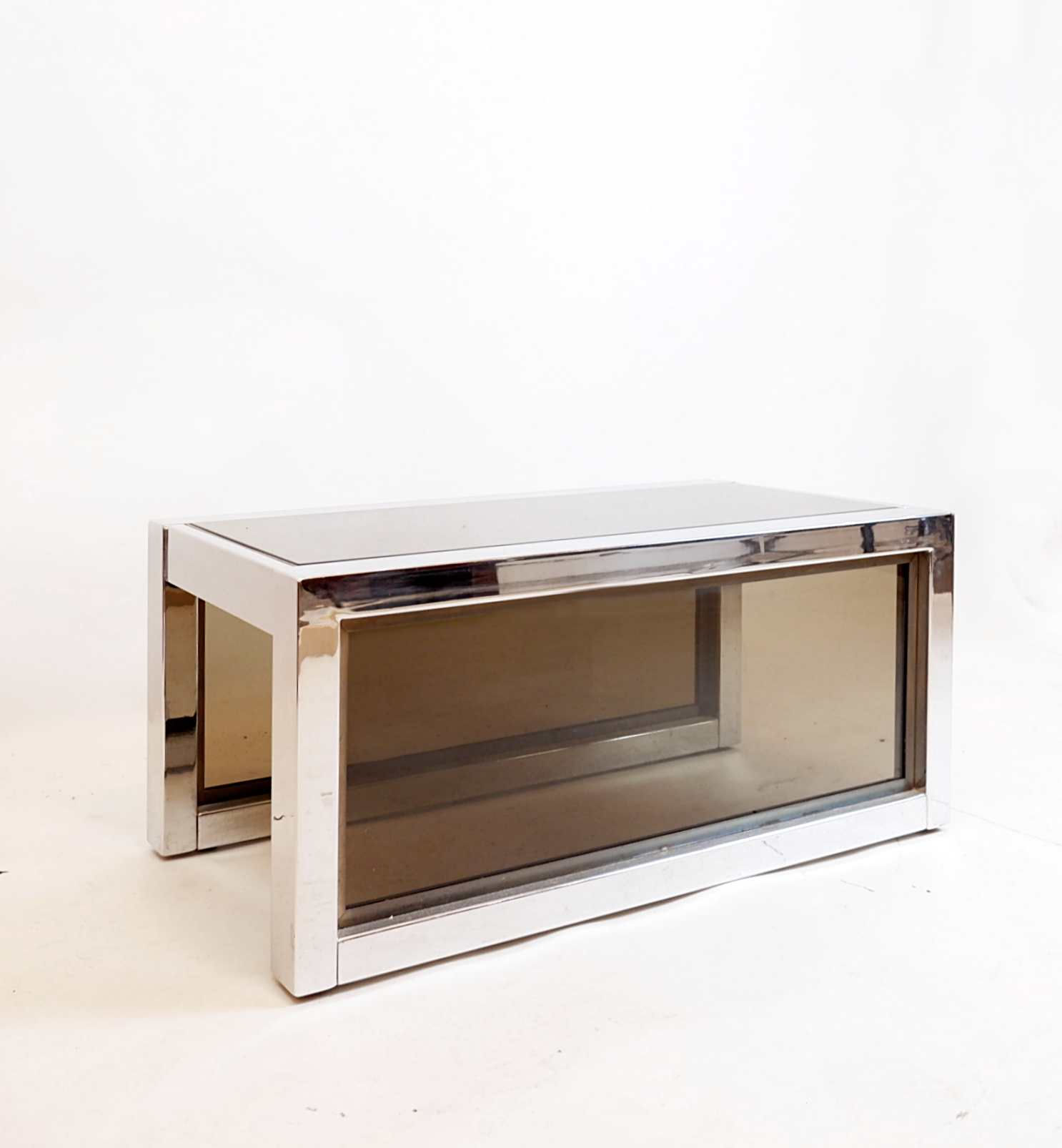 Coffee / side Table attr. to Belgo Chrome De Wulf - Belgium 1960s