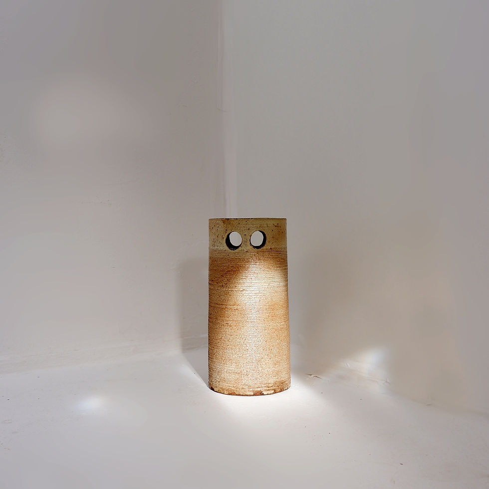 Miniature : Vintage Ceramic umbrella stand 'Atelier Perignem (1949-1988)' - Belgium
