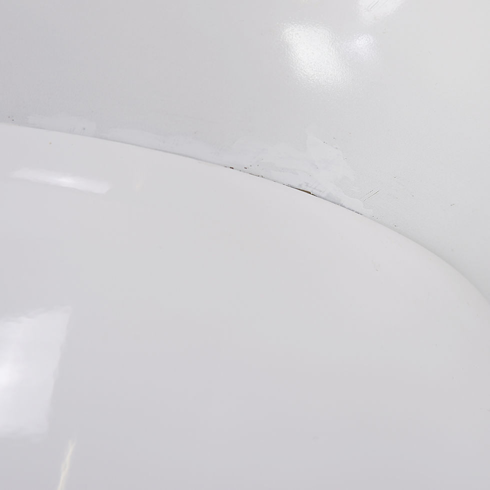 Thumbnail: Peter Ghyczy spririt white lacquered "Egg" Lounge Chair