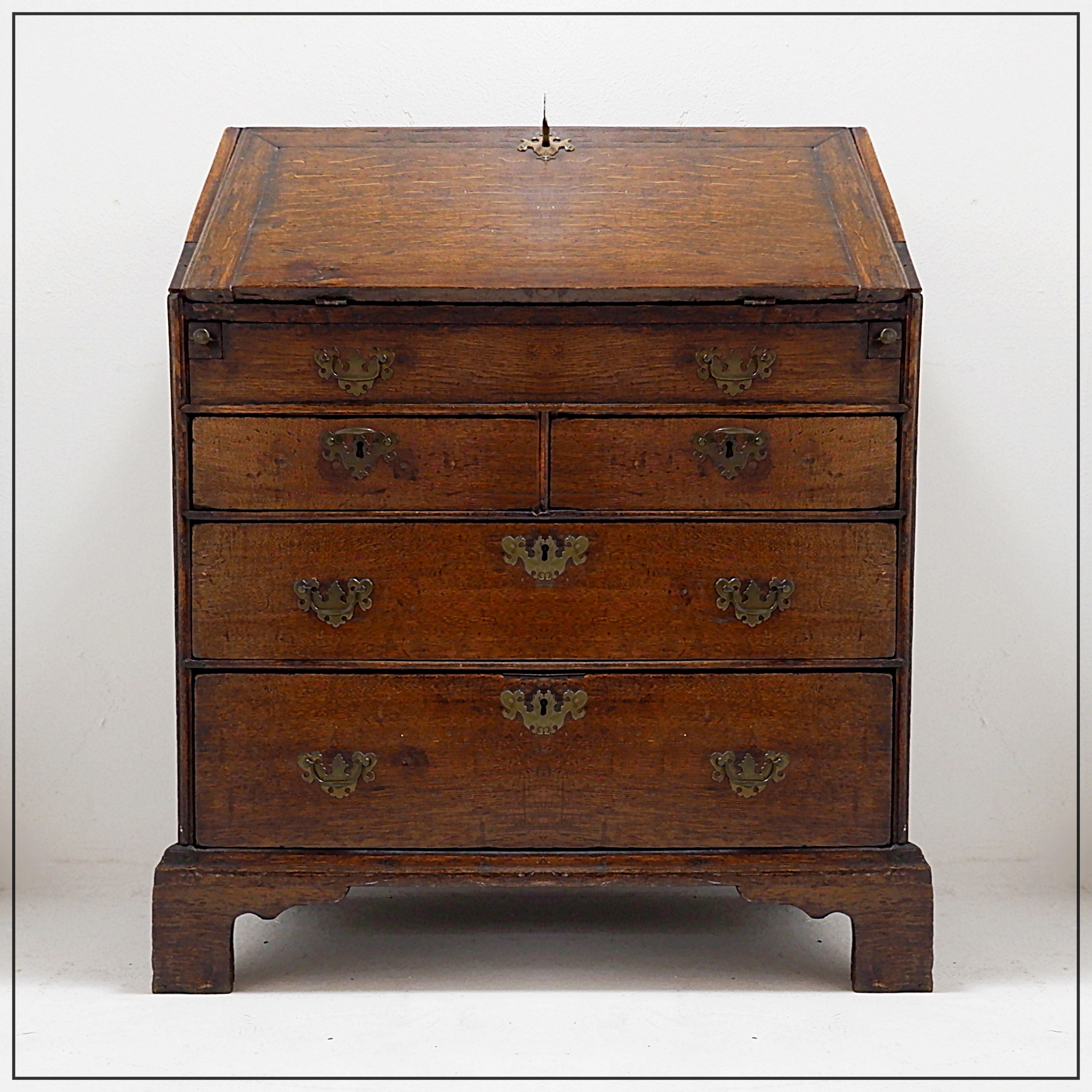 Antique English secretary desk, 18th century