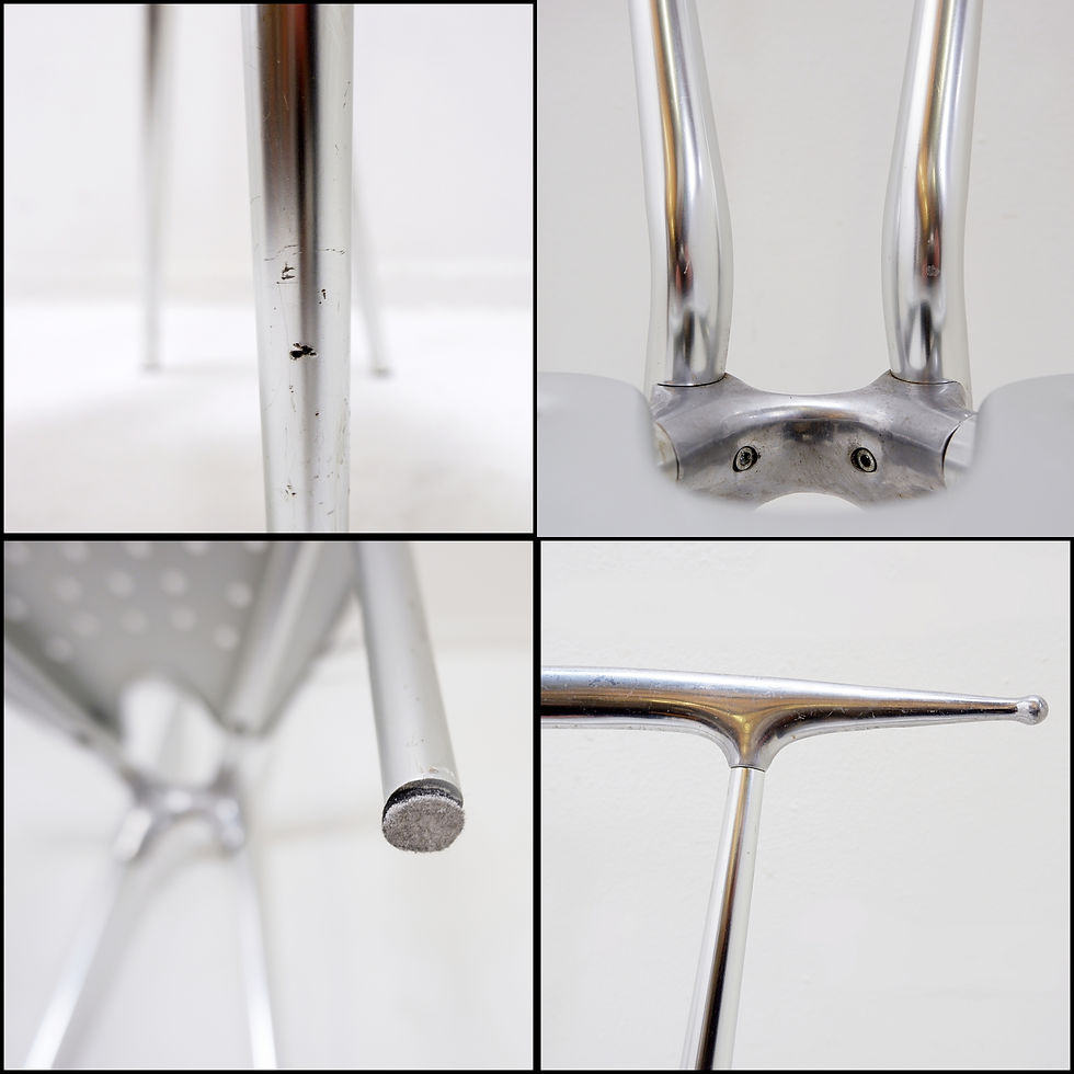 Miniature : "Holè" Chair by  Carlo Bartoli for  YCAMI, Italy - 1990s