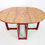 Miniature : Vintage "Gateleg" Folding extendable drop-leaf dining table