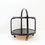 Miniature : Mid Century style ebonised Ash drinks trolley - 20th