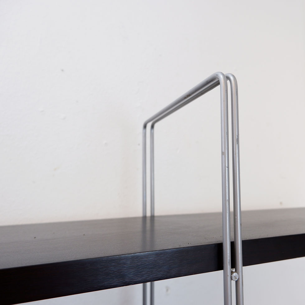 Miniature : Vintage Ikea 'Enetri' Shelf by Niels Gammelgaard for Ikea, 1980s String Shelving