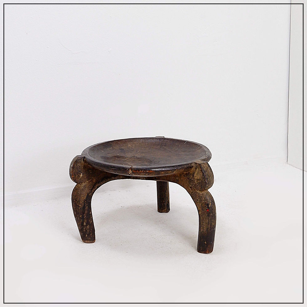 Miniature : Vintage Tanzanian Stool, 1960s