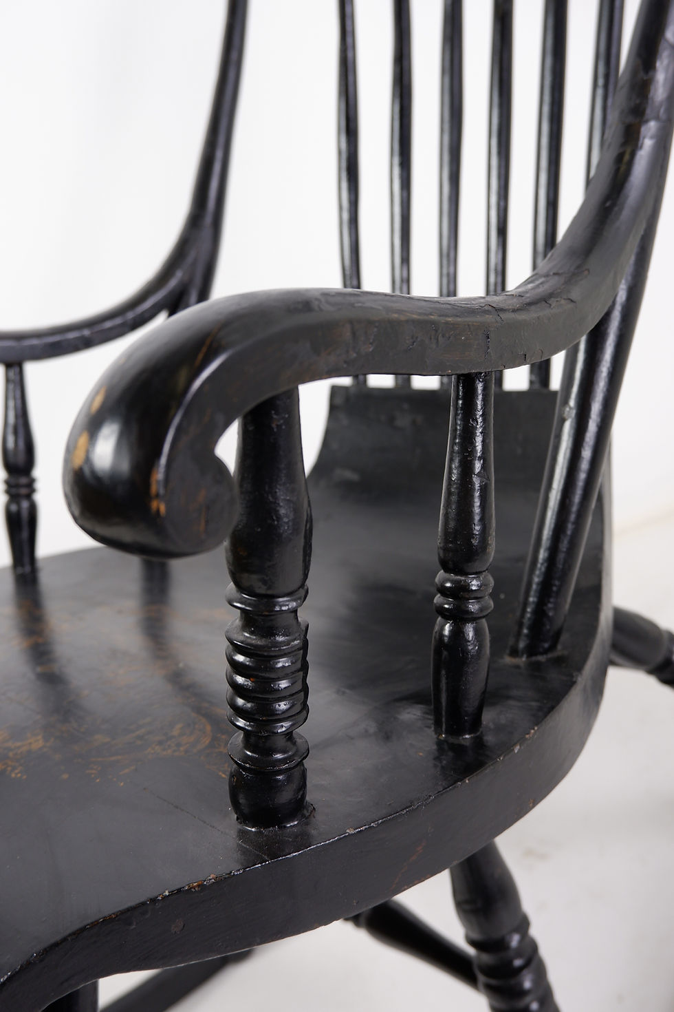 Miniature : Swedish Gungstol Rocking Chair - Circa 1911