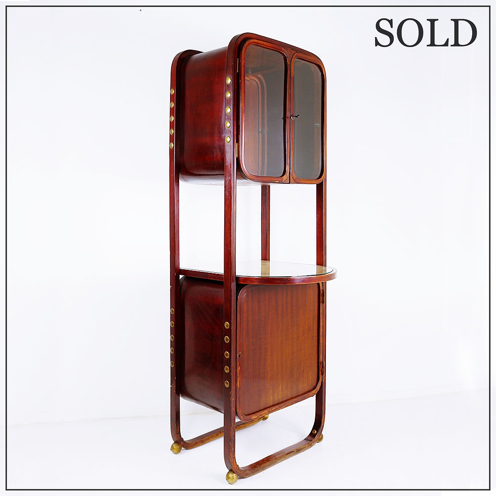 Secessionist Showcase by Koloman Moser for J. & J. Kohn - Vienna 1901