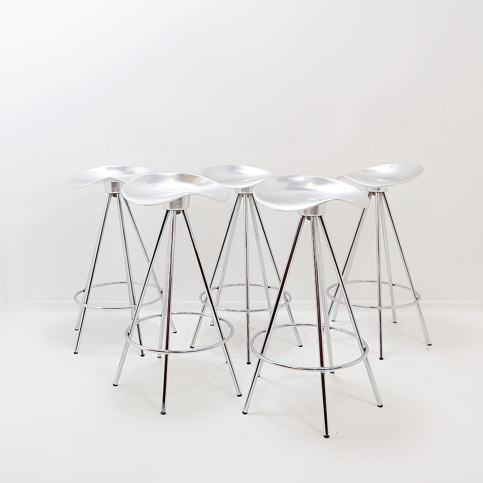 Miniature : Set of Spanish Jamaica Stools by Pepe Cortés for Amat, 1990s
