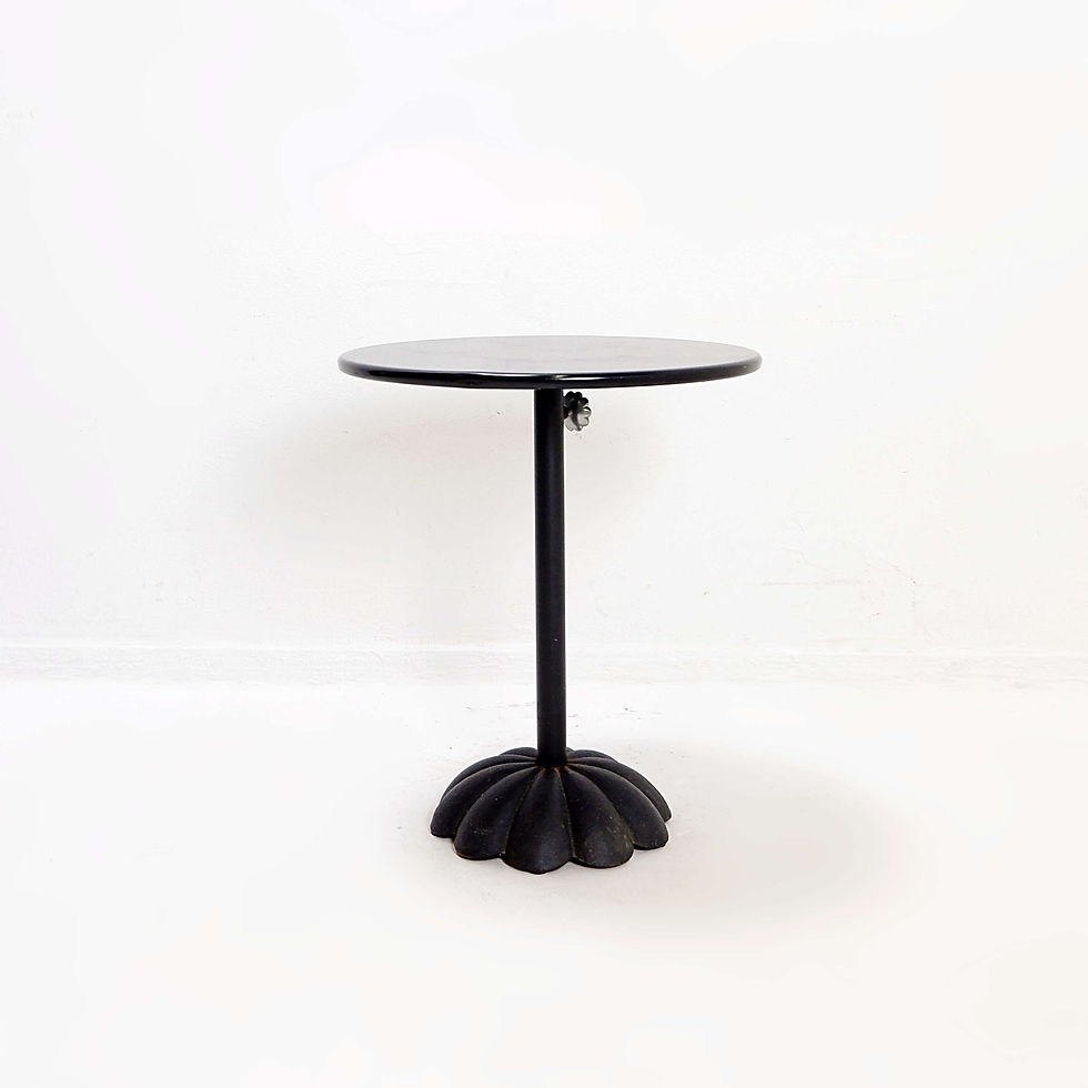 Miniature : Vintage Adjustable height "Daisy" side table - 20th