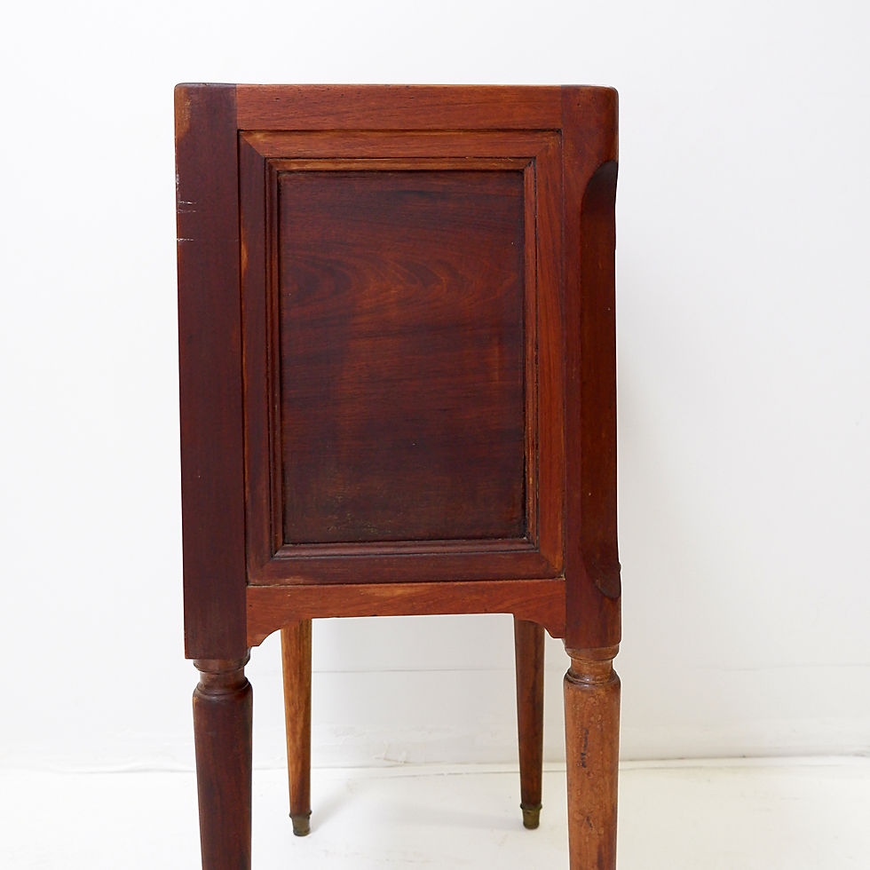 Miniature : Antique Louis XVI style bedside table