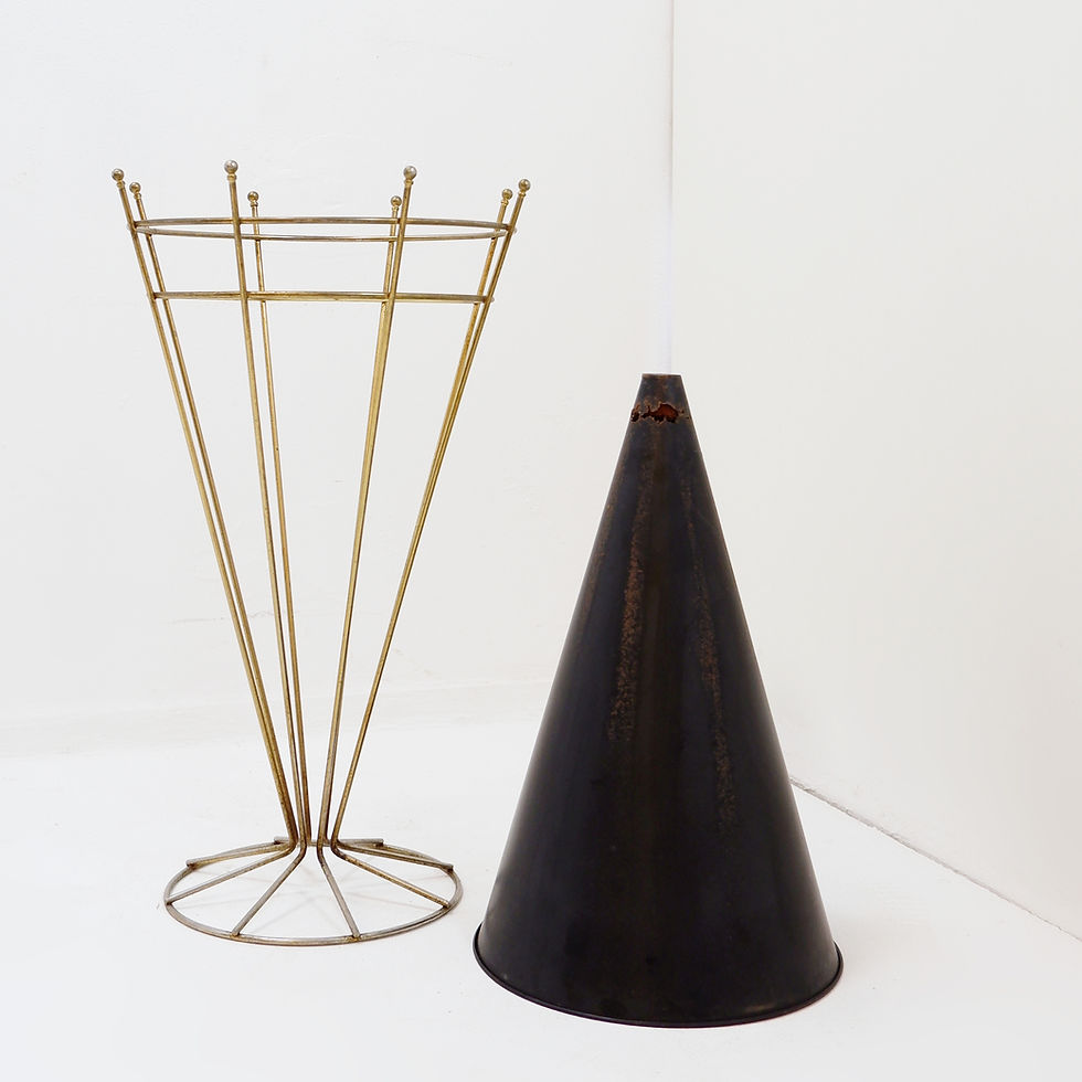Miniature : Cone Umbrella Stand Model 11a from Vitra, 1960s