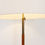 Miniature : Mid-Century Teak and Brass Floor Lamp, Denmark, 1960s