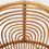 Miniature : Vintage Curved rattan and bamboo armchair - 1960s