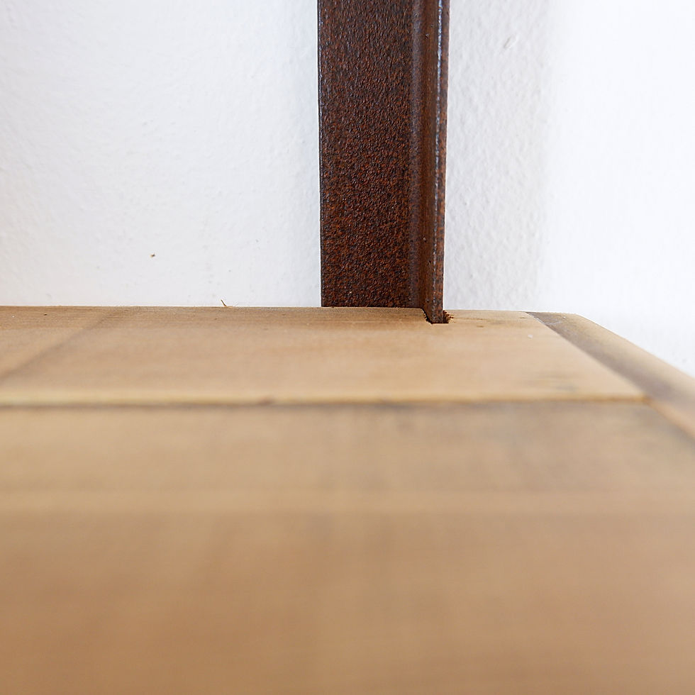 Miniature : Industrial shelf in the style of Theodore Scherf