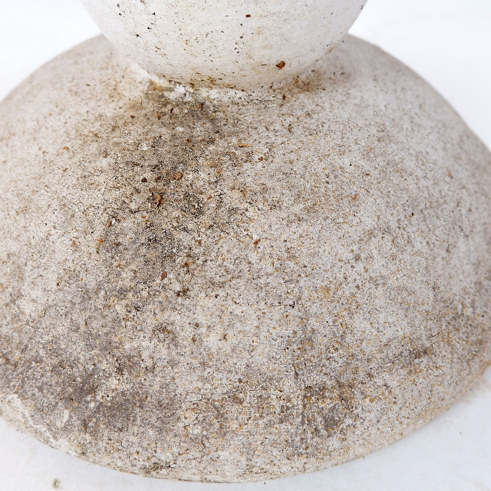 Miniature : Mid-Century outdoor stone planter