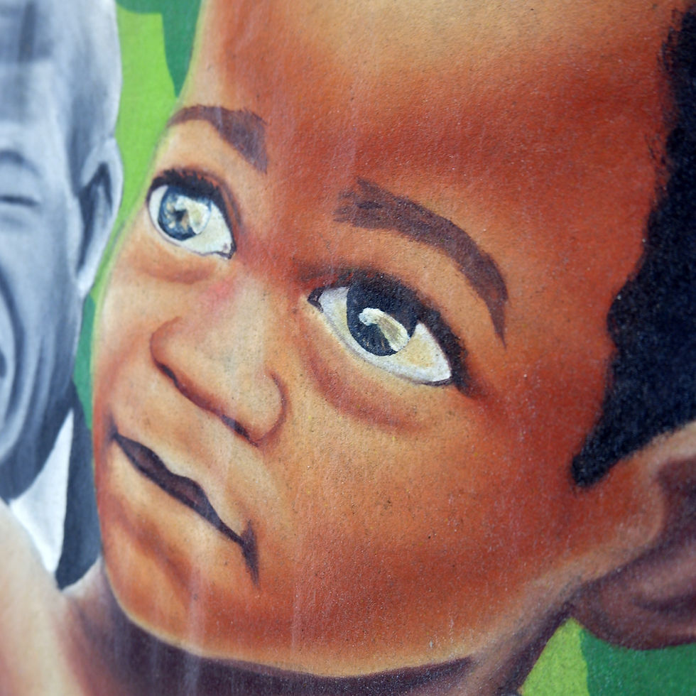 Miniature : Billy Gubul'Art Contemporary African Art - Acrylic on fabric