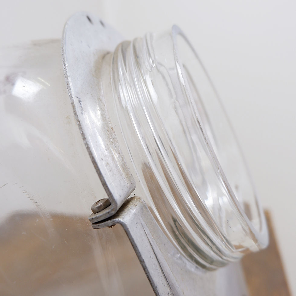 Miniature : Vintage candy display jar - 1920s