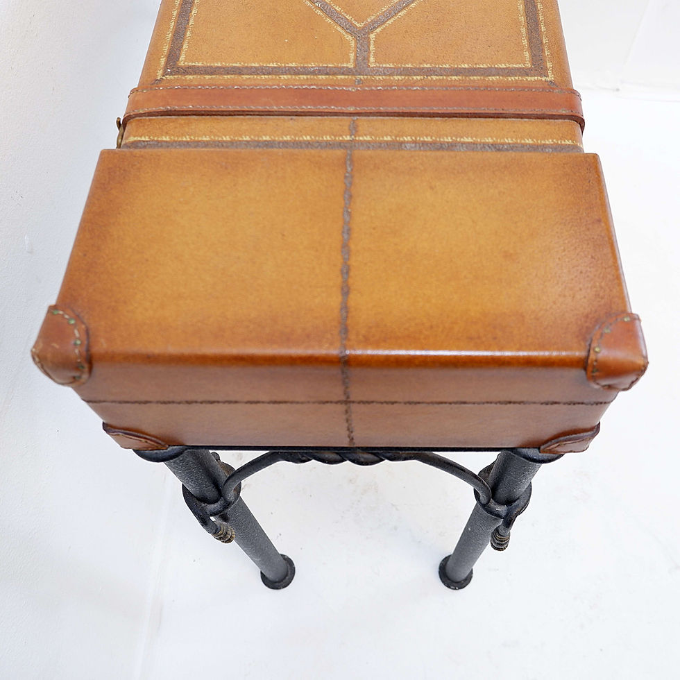 Miniature : Vintage 'suitcase' Console Table