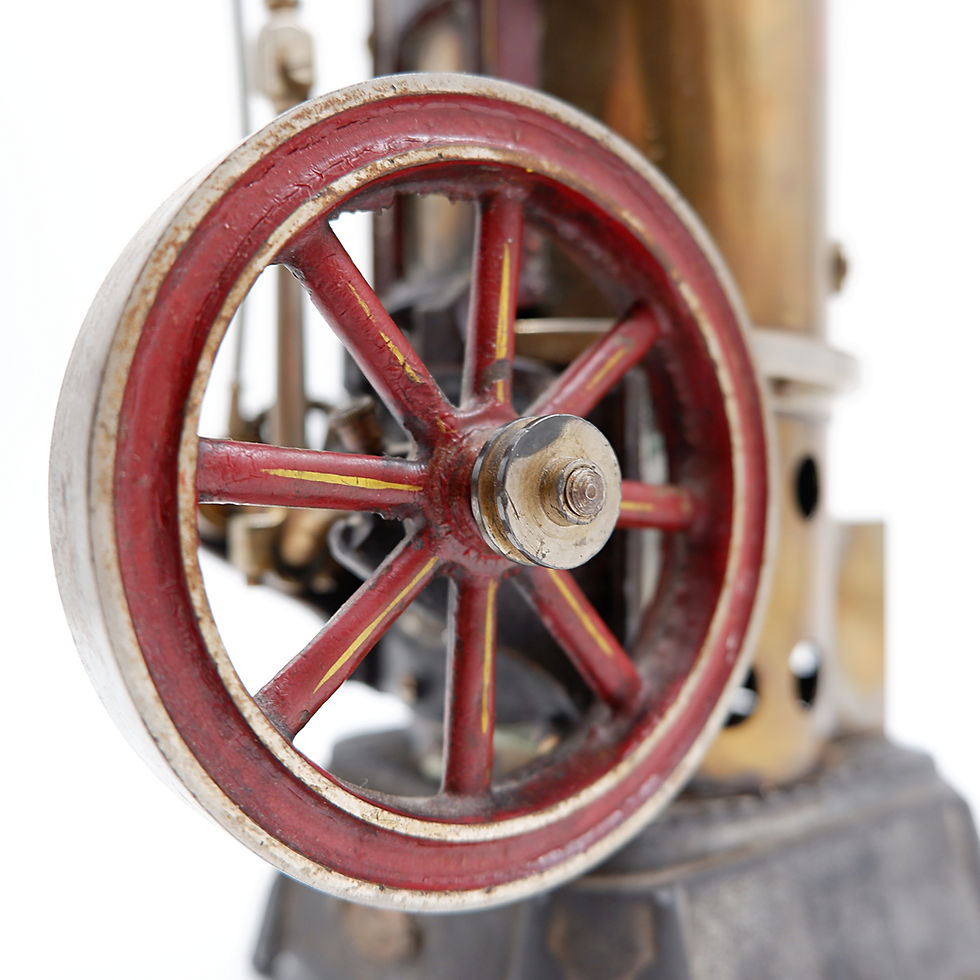 Miniature : Vertical Steam Engine by "Doll & Co", Germany 1920