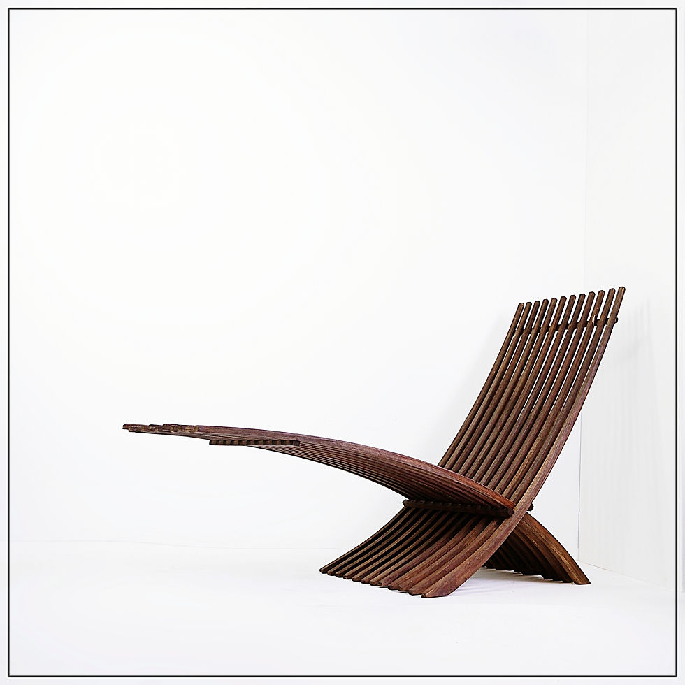 'Nozib' teak chair by Nils-Ole Zib for Bergafor