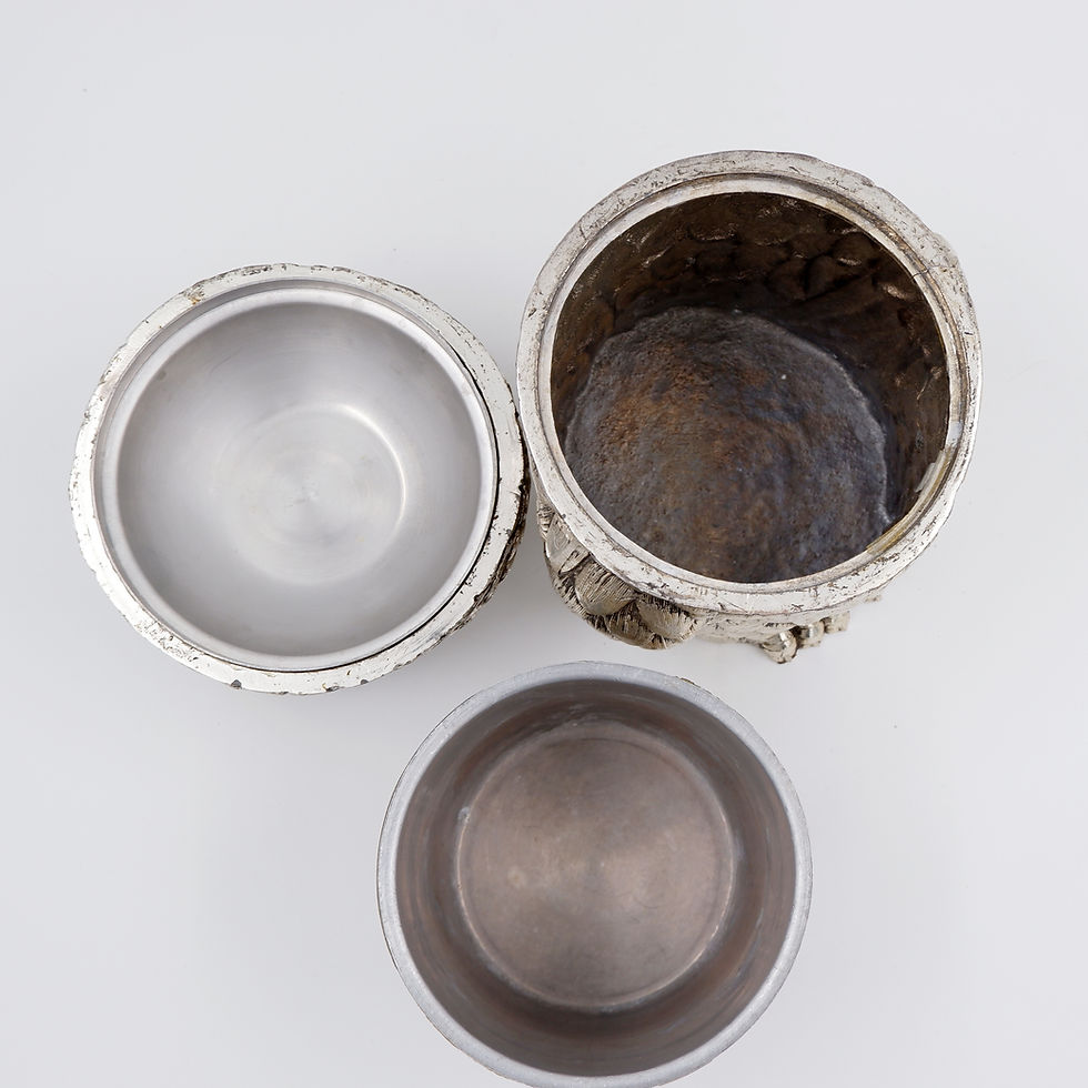 Miniature : Mauro Manetti ice bucket from the 1960s - Fonderia d'Arte - Italy.