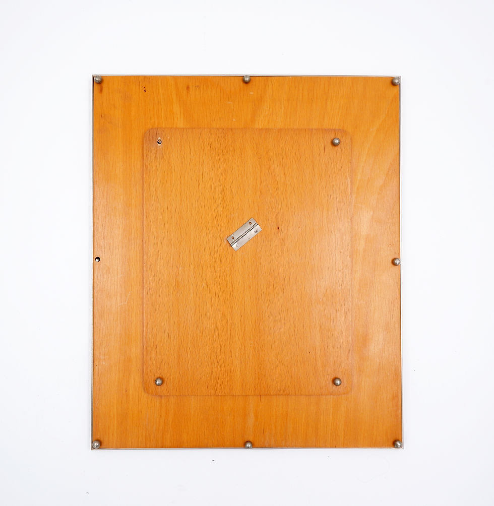 Miniature : Vintage Bamboo photo frame, 1970s - photo dimensions: 16.5x22.5cm