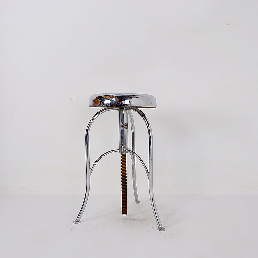 Miniature : Stainless Steel Swivel Medical Stool