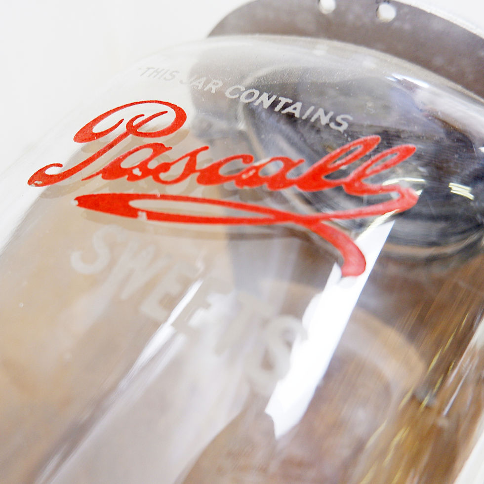 Miniature : Vintage candy display jar - 1920s