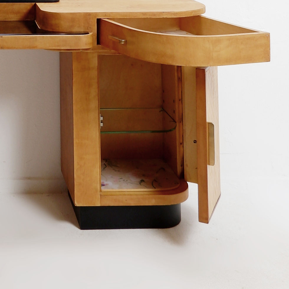 Miniature : Art Deco Entrance Console Table - 1930s