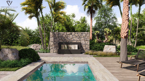 Garden projet Vertigo Paysage - Landscape architect