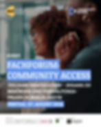Fachforum: COMMUNITY ACCESS