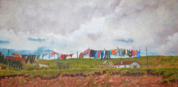 Flying High. Oil on canvas.18x36,Sold_2000.jpg