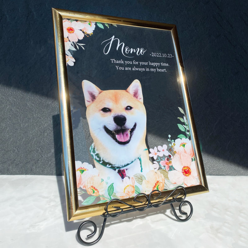 サムネイル： 【ペットポスターフォトフレーム：アクリル 全４種】 犬 猫 愛犬 愛猫 ペット メモリアル メモリアルグッズ グッズ 写真 ペットグッズ かわいい オリジ