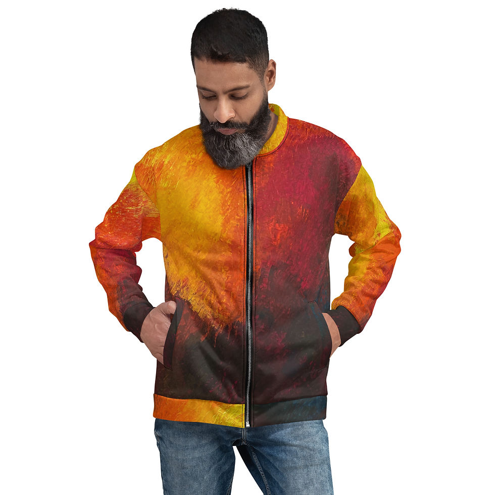 Thumbnail: Unisex Bomber Jacket