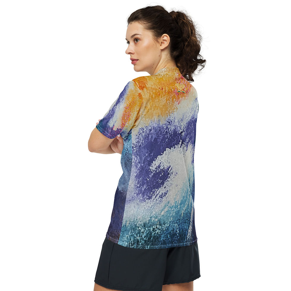 Thumbnail: AURAFLOW  unisex sports jersey