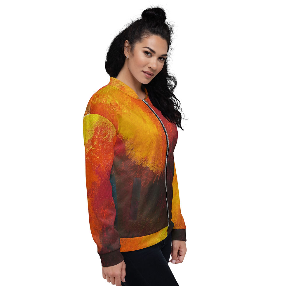 Thumbnail: Unisex Bomber Jacket