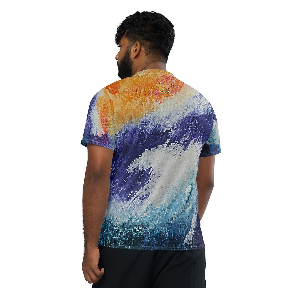 Thumbnail: AURAFLOW  unisex sports jersey