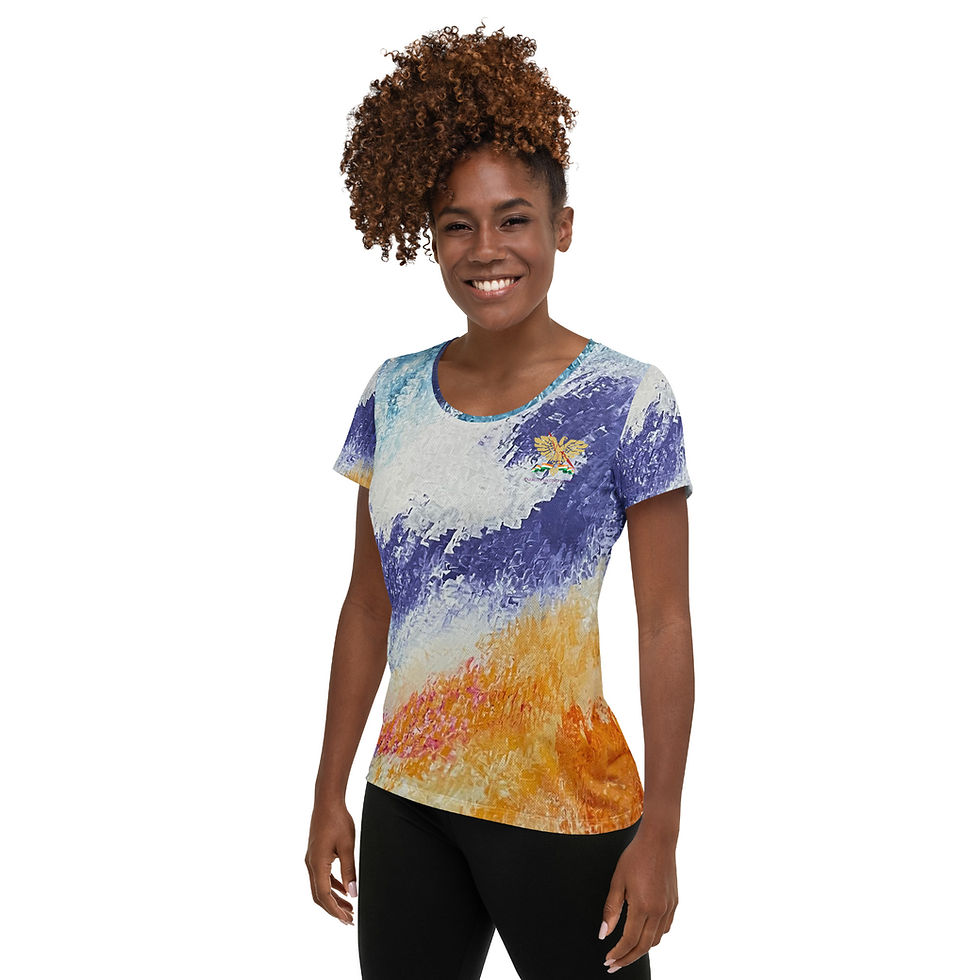 Thumbnail: AUROFLOW Women's Athletic T-shirt