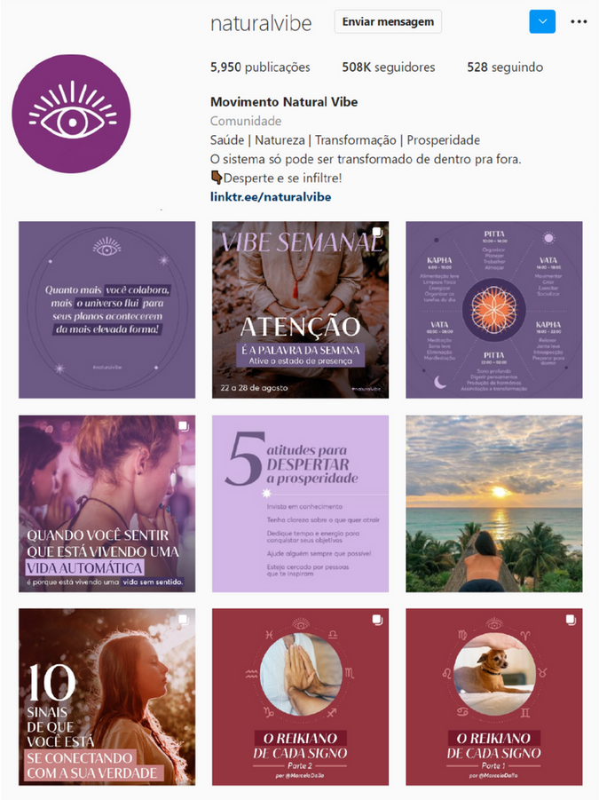 Instagram Natural Vibe I 2019 - 2022