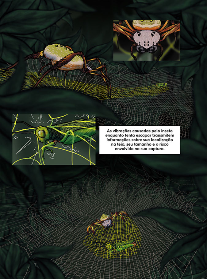 Página 2/12 da HQ A Aranha Zumbi I 2020