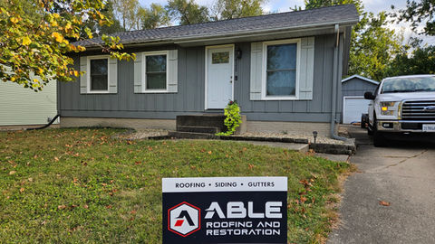 Full Roof and Siding Replacement; CertainTeed Landmark Cobblestone Grey Shingles