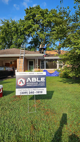 Full Roof Replacement in Manito, IL