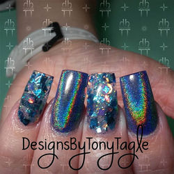 Holographic Chrome Dust
