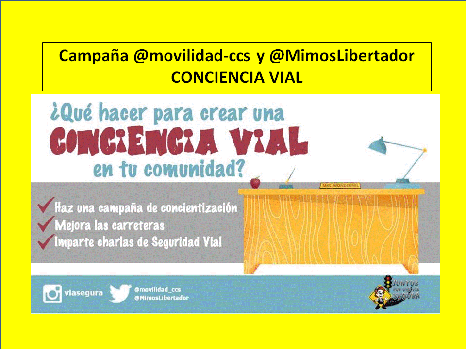 Campaña Educación y Conciencia Vial